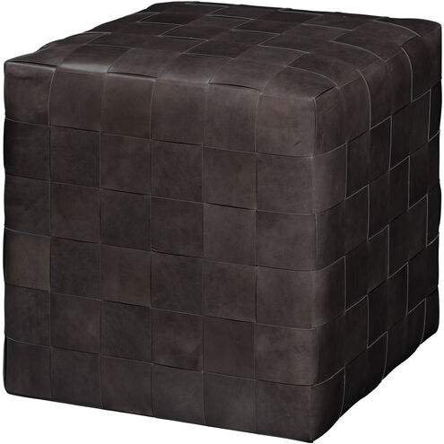 Ottoman 18 inch Dark Grey Ottoman
