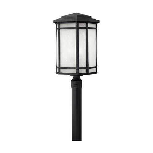 Cherry Creek LED 22 inch Vintage Black Outdoor Post/Pier Mount Lantern