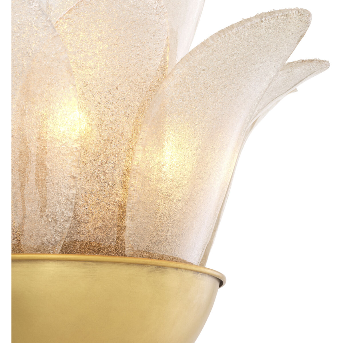 Melrose 4 Light 16.14 inch Antique Brass and Light Smoke Glass Wall Lamp Wall Light