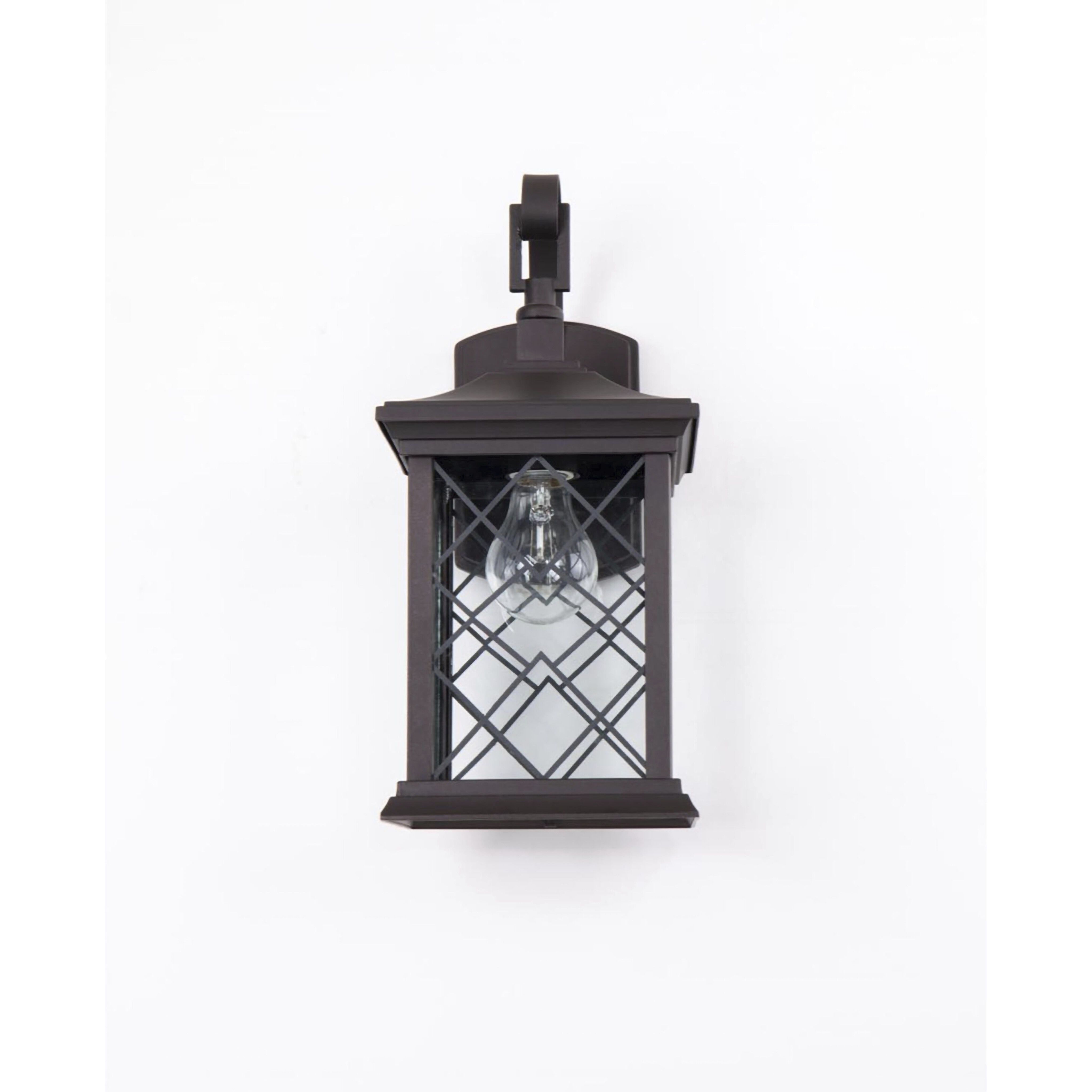 Canada 1 Light 12.6 inch Bronze Outdoor Wall Sconce