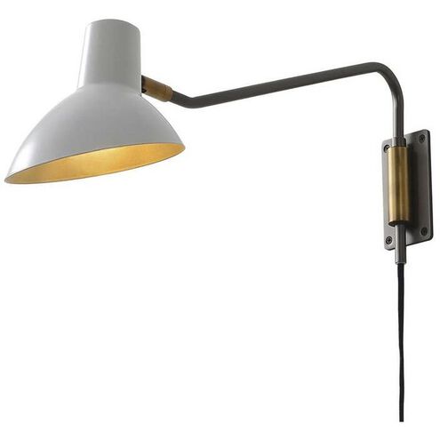 Swing 1 Light 7 inch Gunmetal Wall Sconce Wall Light