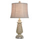 Signature 27 inch 60 watt Gray Wash Table Lamp Portable Light