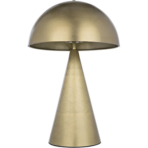 Skuba 21.5 inch 60.00 watt Antique Brass Table Lamp Portable Light