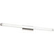 Mini Vogue LED 37.75 inch Brushed Nickel Bath Vanity & Wall Light in 3500K, 36in.