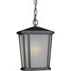 Hampton 1 Light 13 inch Oil Rubbed Bronze Outdoor Post Light
