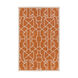 Marigold 114 X 90 inch Burnt Orange Indoor Area Rug, Rectangle