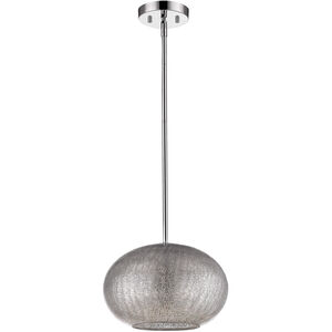 Brielle 1 Light 12 inch Polished Nickel Pendant Ceiling Light