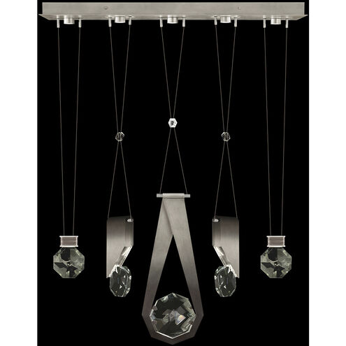 Aria 10 Light 43 inch Silver Pendant Ceiling Light