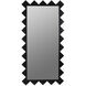 Didier 75 X 37.5 inch Matte Black Mirror