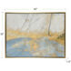 Cameron Blue and Yellow and Beige and Multicolor and Gold Wall Art