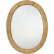 Aloha 35.5 X 27.5 inch Natural Mirror