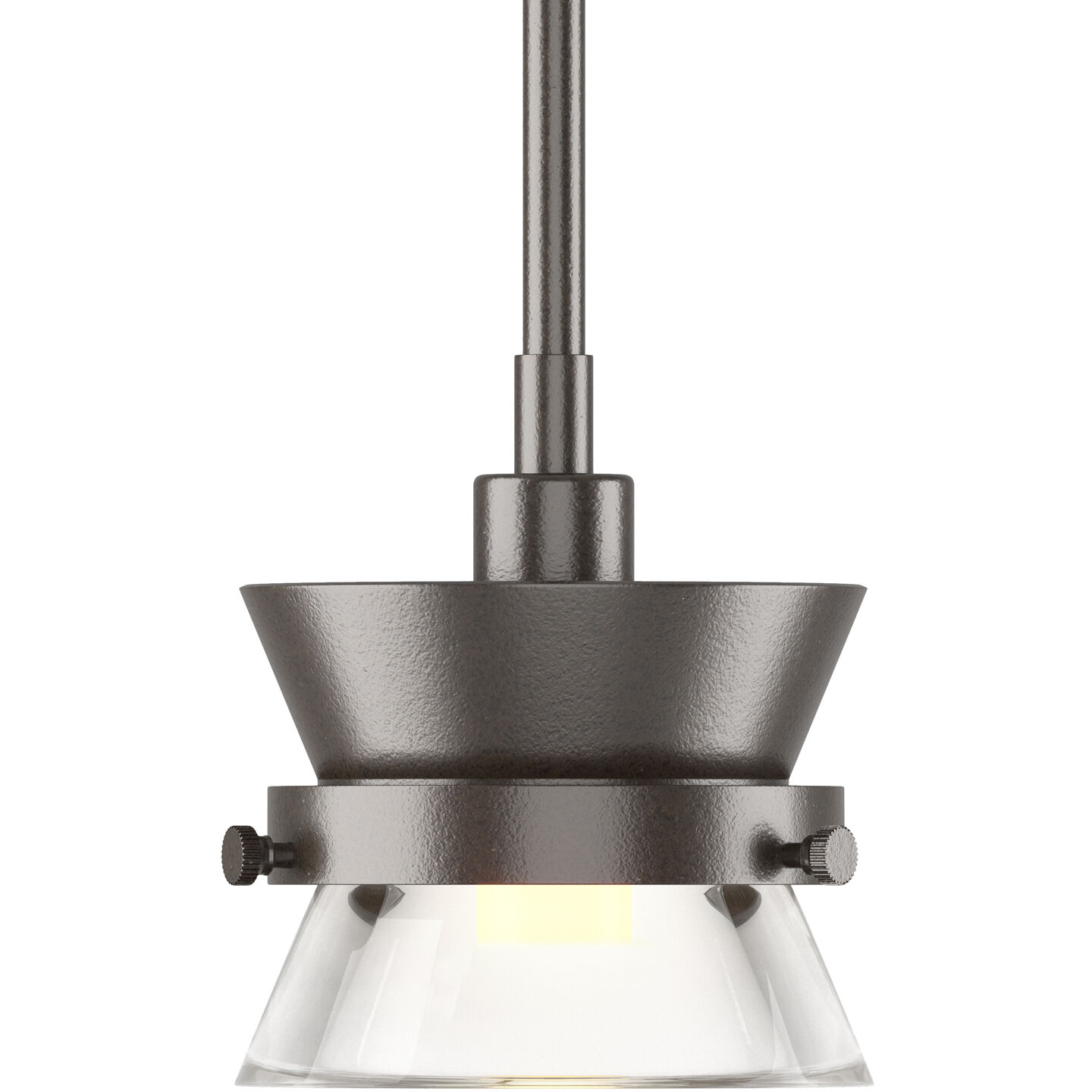 Apparatus 1 Light 4.1 inch Oil Rubbed Bronze Mini Pendant Ceiling Light