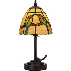 3118 Tiffany 13 inch 40.00 watt Dark Bronze Accent Lamp Portable Light