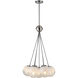 Moonlight 7 Light 18.9 inch Satin Nickel Pendant Ceiling Light