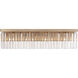 Social Club 4 Light 28.5 inch Havana Gold Bath Vanity Wall Light