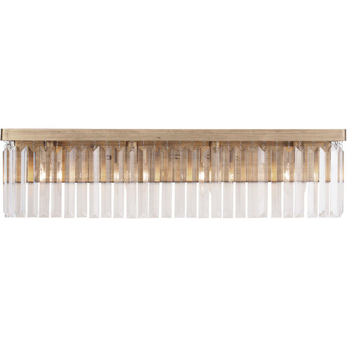 Social Club 4 Light 28.5 inch Havana Gold Bath Vanity Wall Light