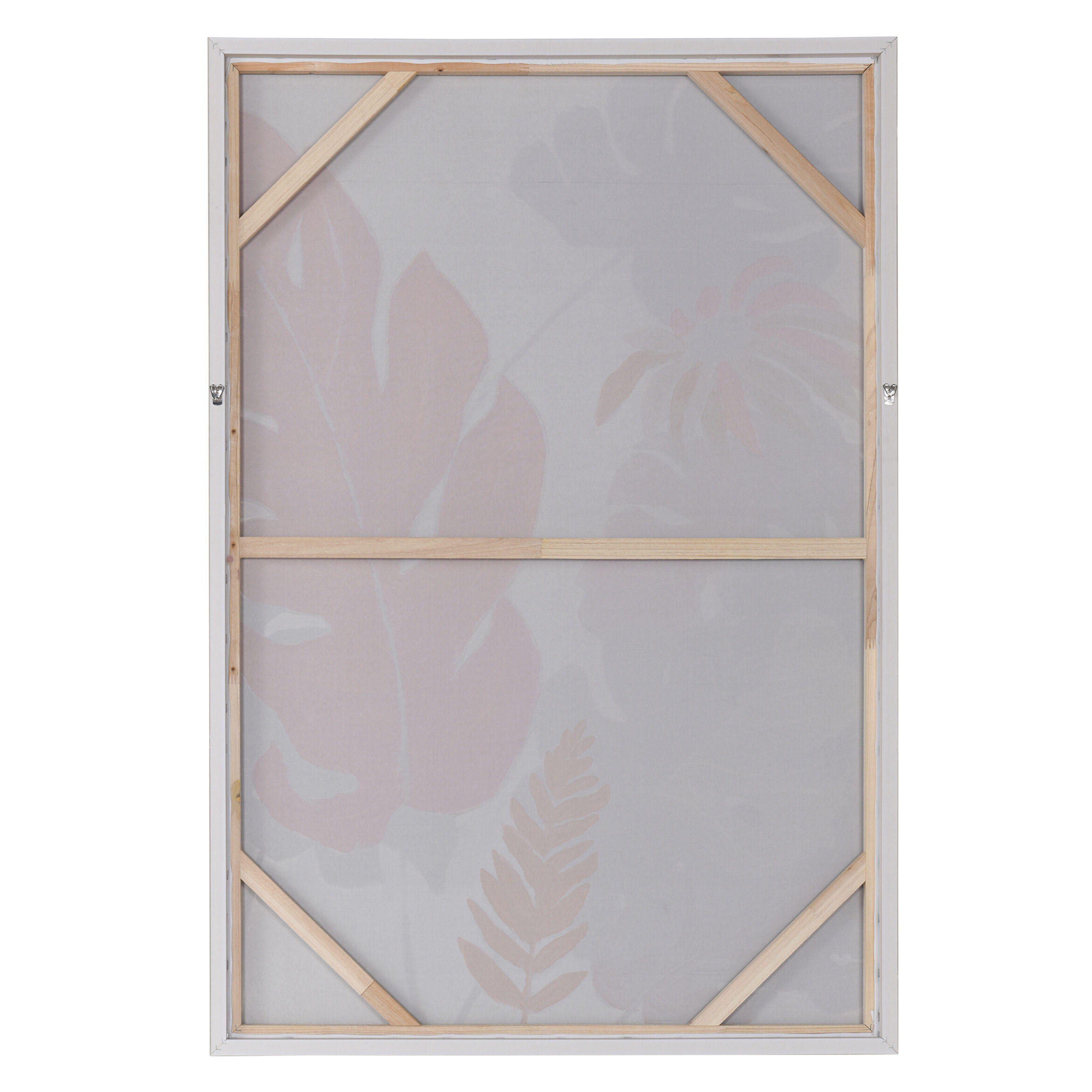 Stu Multi - White and Black and Green and Pink Wall Art