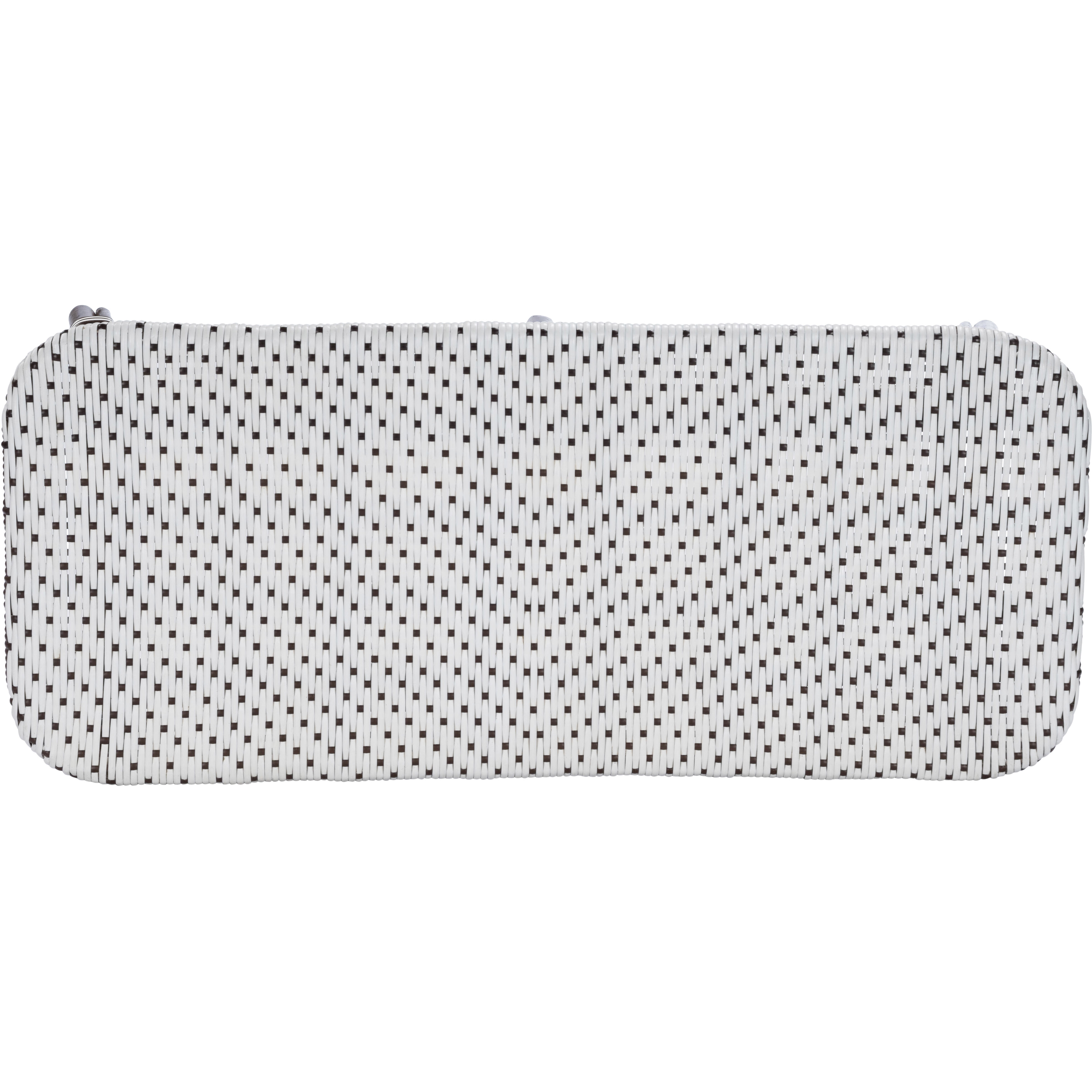 Marcella Dark Brown Rattan Bench