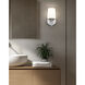 Henri 1 Light 6.5 inch Brushed Nickel Bathroom Vanity Wall Light