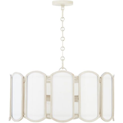 Belleview 5 Light 25 inch Washed Oak Pendant Ceiling Light