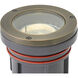 Hardy Island Flat Top 12v 12.00 watt Matte Bronze Landscape Well Light in Non-LED