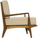Allister Teak Occasional Chair