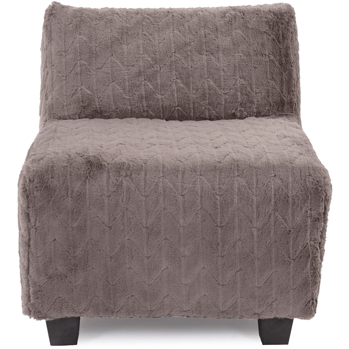 Pod Angora Stone Chair with Slipcover