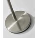 Trinity 84 inch 100 watt Satin Steel Arc Lamp Portable Light in Brushed Steel