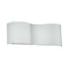 Wave 2 Light 14 inch Chrome Vanity Light Wall Light