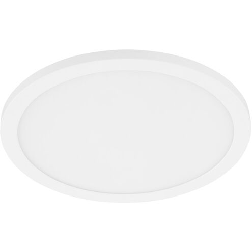 Trago 12 LED 11.81 inch White Flush Mount Ceiling Light, Wall Mountable