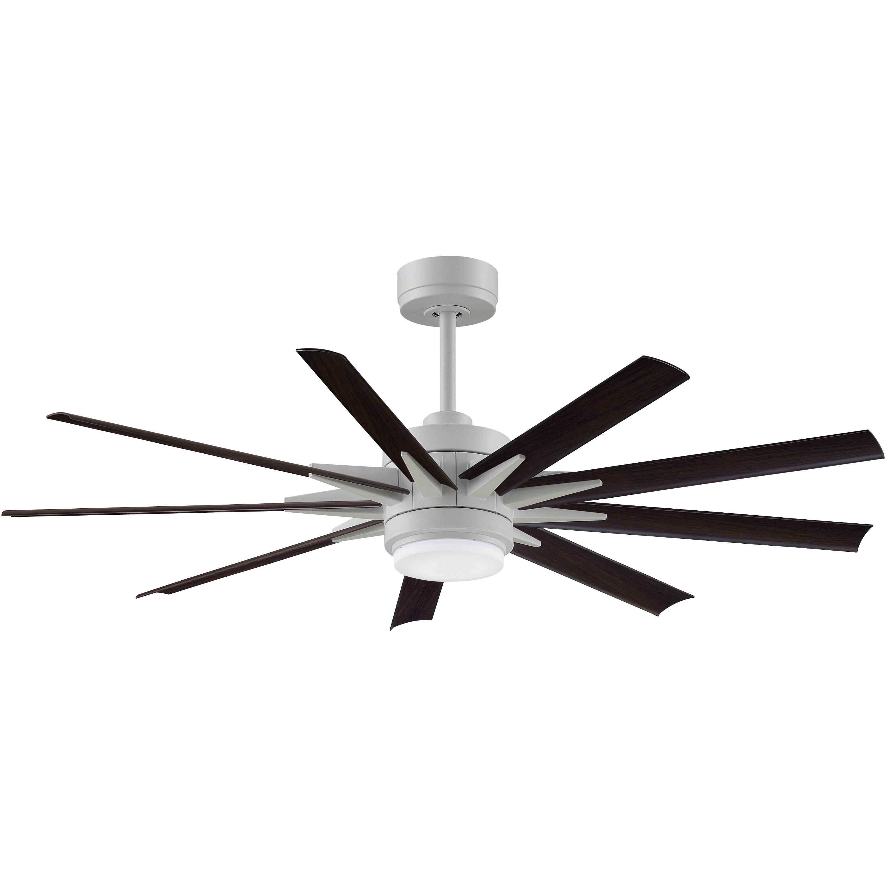 Odyn Custom 8.27 inch Matte White Fan Motor Only, Blades Sold Separately