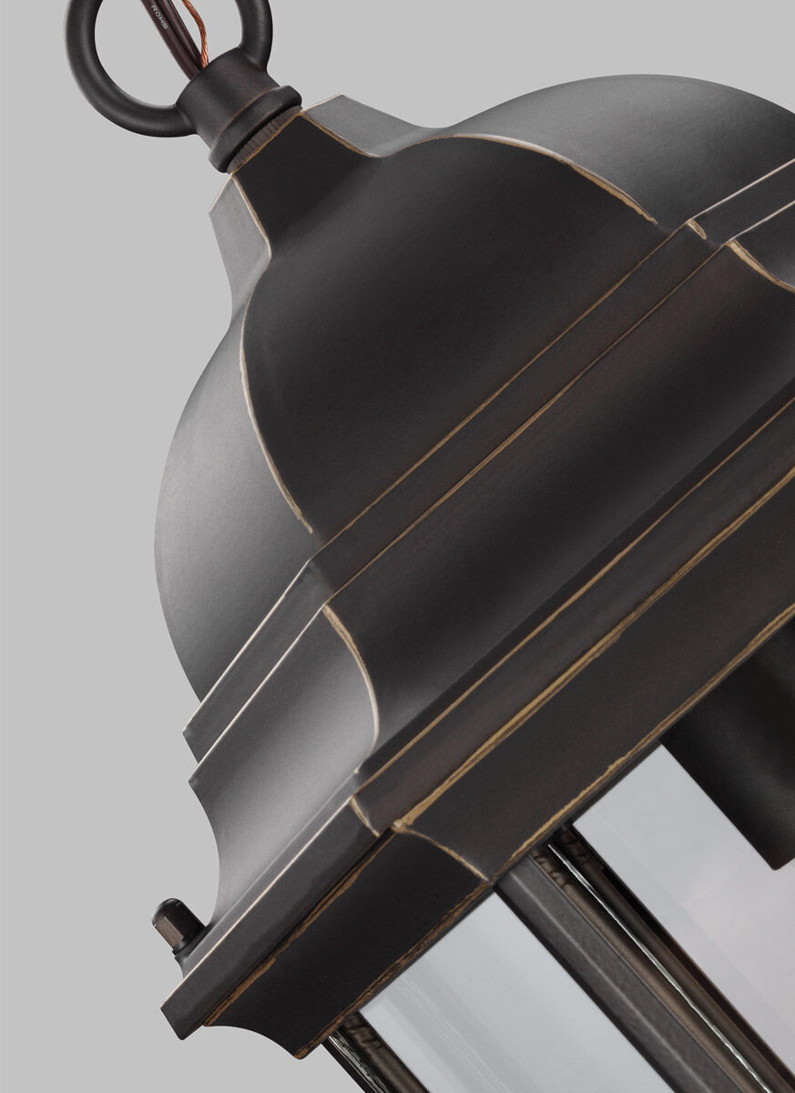 Sevier 1 Light 9.38 inch Antique Bronze Outdoor Pendant