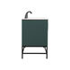 Eugene 60 X 22 X 33.5 inch Green Vanity Sink Set