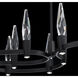 Beyond Twirl LED 48.3 inch Black Linear Pendant Ceiling Light