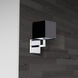 Lucas 1 Light 6 inch Polished Chrome with Black Decorative Wall Sconce Wall Light