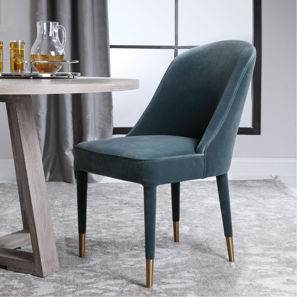 Slate blue chairs discount