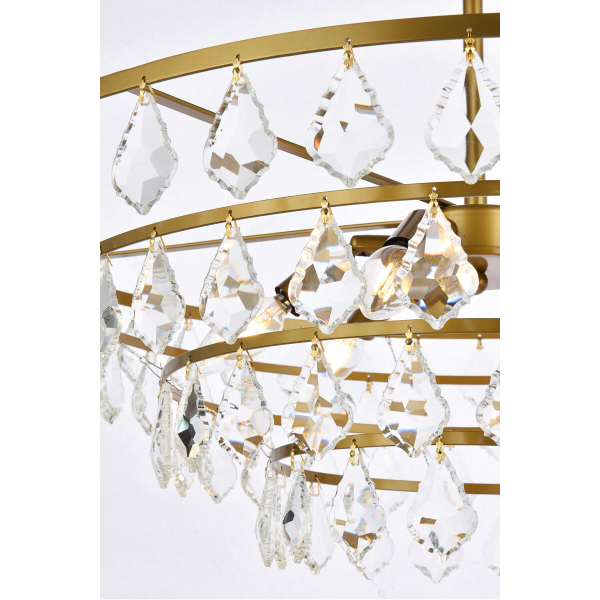 Ella 6 Light 28 inch Brass Pendant Ceiling Light