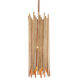 Teahouse 1 Light 6 inch Natural Rattan Pendant Ceiling Light