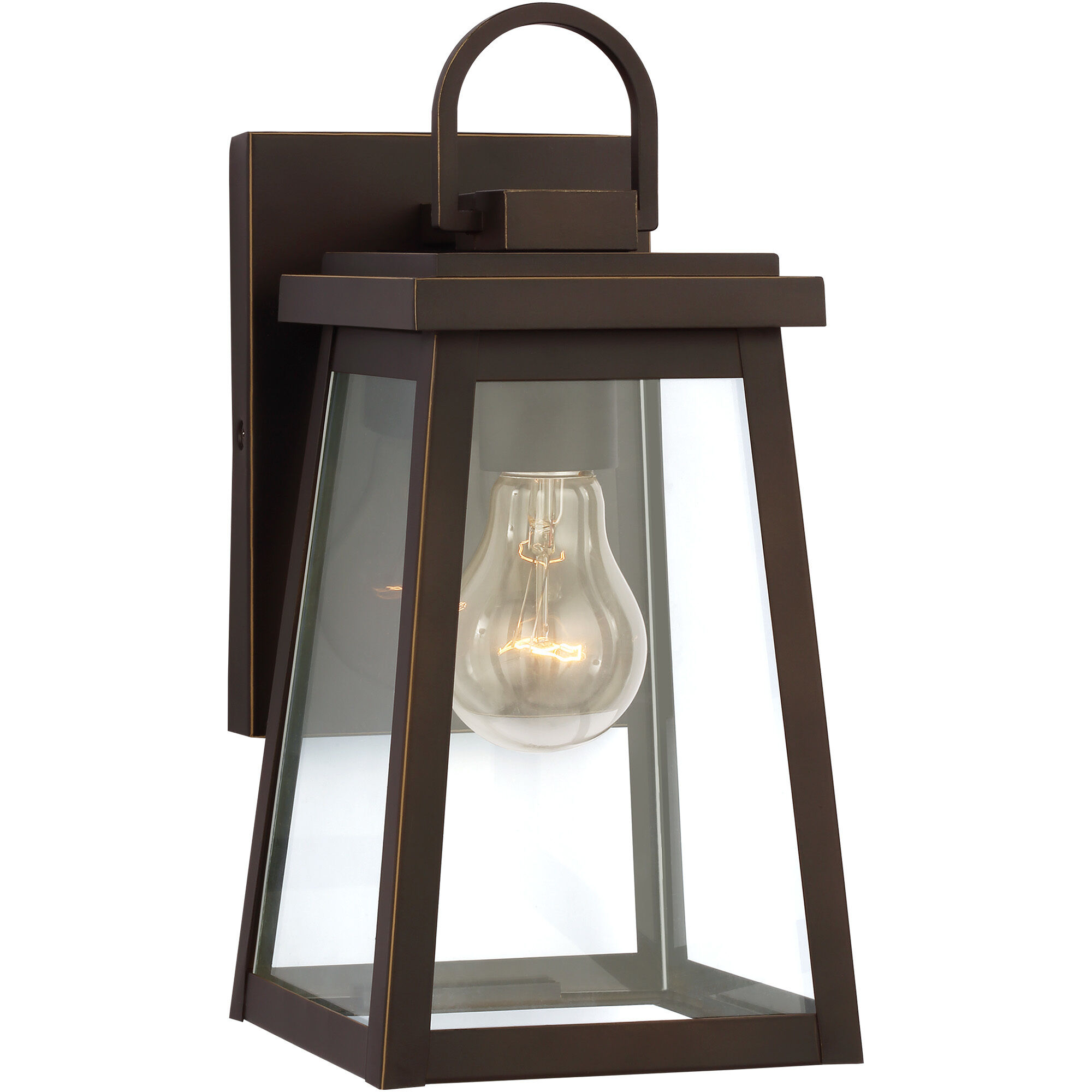 Founders 1 Light 11.5 inch Antique Bronze Outdoor Wall Lantern