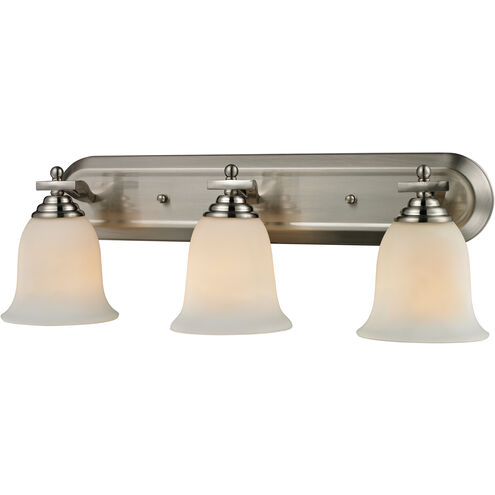 Lagoon 3 Light 24 inch Brushed Nickel Vanity Wall Light