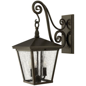 Heritage Trellis 3 Light 9.00 inch Outdoor Wall Light