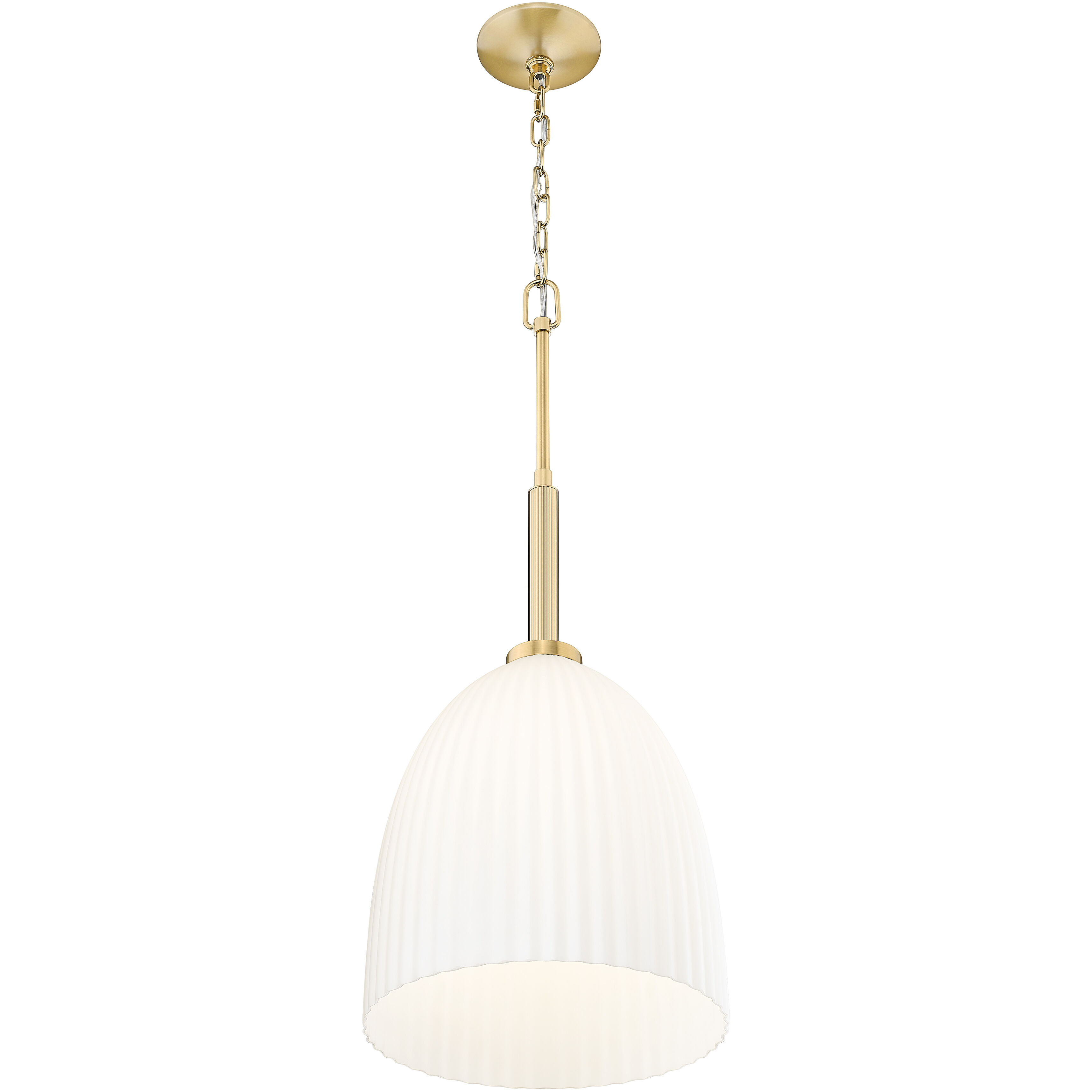 Naya 1 Light 11.75 inch Modern Gold Pendant Ceiling Light