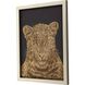 Animals Collection Orange Framed Art