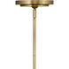 Reeve 8 Light 27 inch Heritage Brass Indoor Chandelier Ceiling Light