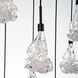 Blossom LED 27 inch Beige Silver Chandelier Ceiling Light in Metallic Beige Silver, 2700K LED, Multi-Port