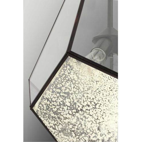 Cinq 3 Light Antique Bronze Pendant Ceiling Light, Design Series