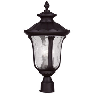 Oxford 3 Light 22 inch Bronze Outdoor Post Top Lantern