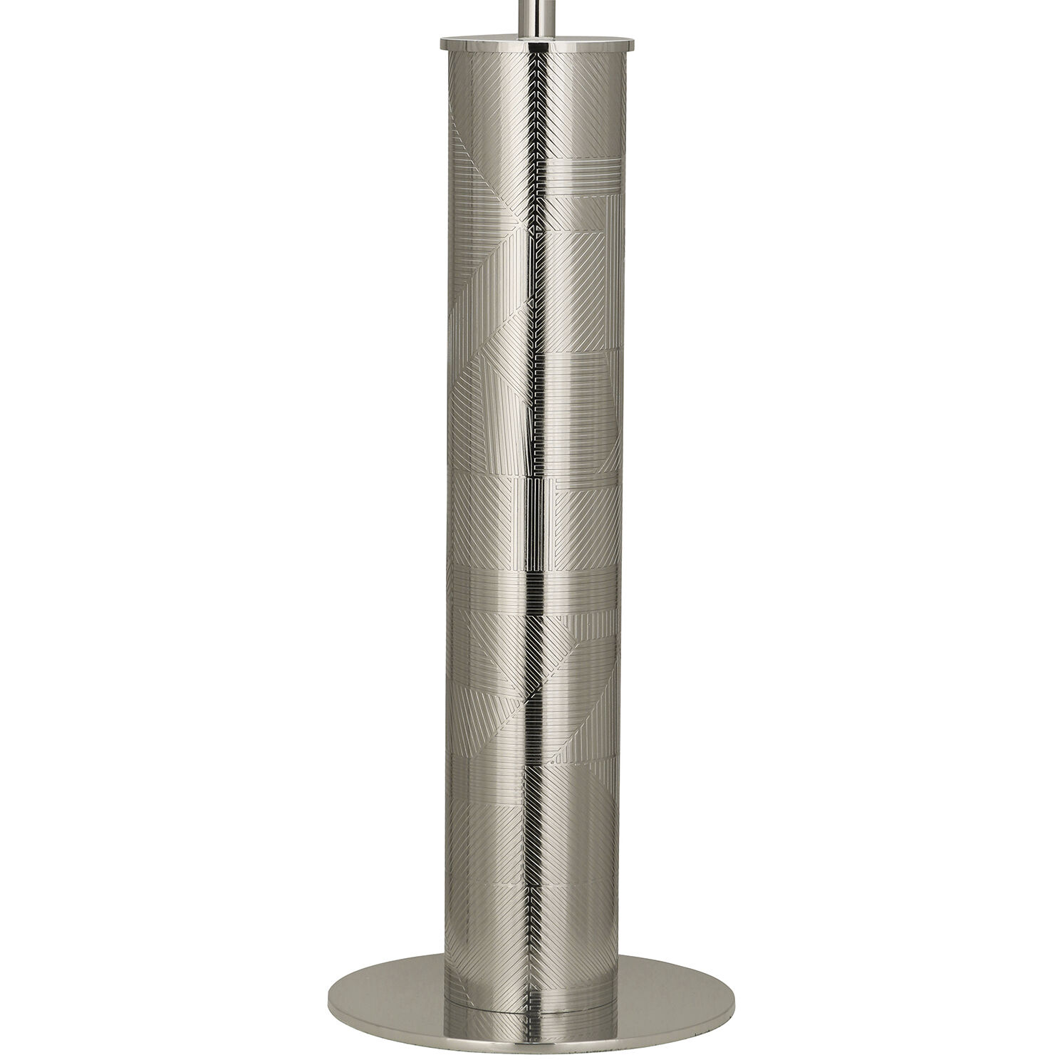 Michael Berman Brut 28.75 inch 150 watt Polished Nickel Table Lamp Portable Light