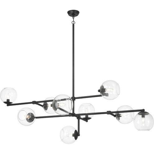 Millikan 9 Light 39 inch Coal Black Pendant Ceiling Light