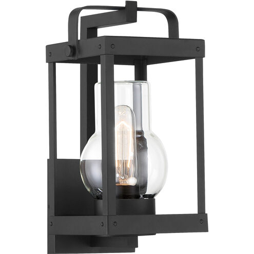 Sullivans Landing 1 Light 12 inch Sand Coal Outdoor Wall Lantern, Great Outdoors